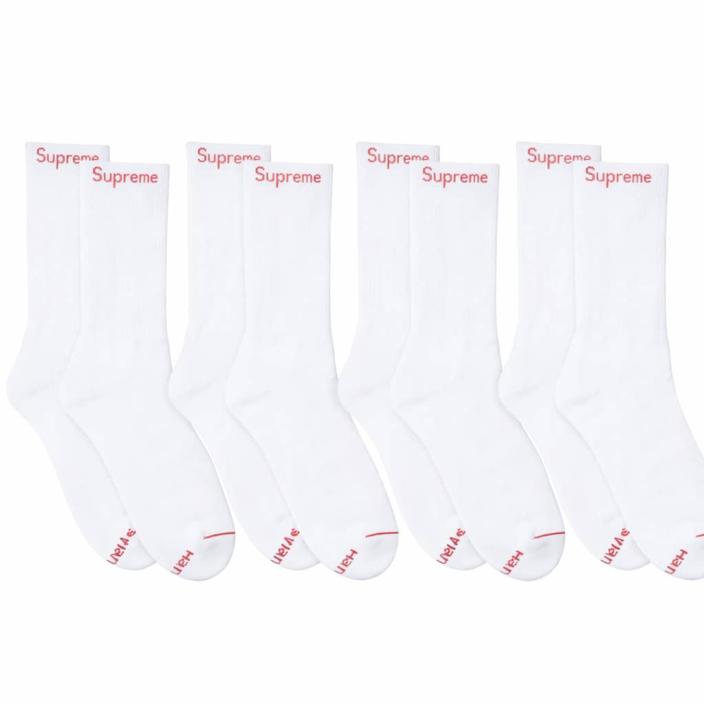 Supreme X hanes Socks (4 pairs)