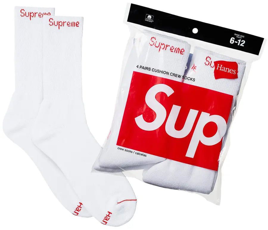 Supreme X hanes Socks (4 pairs)