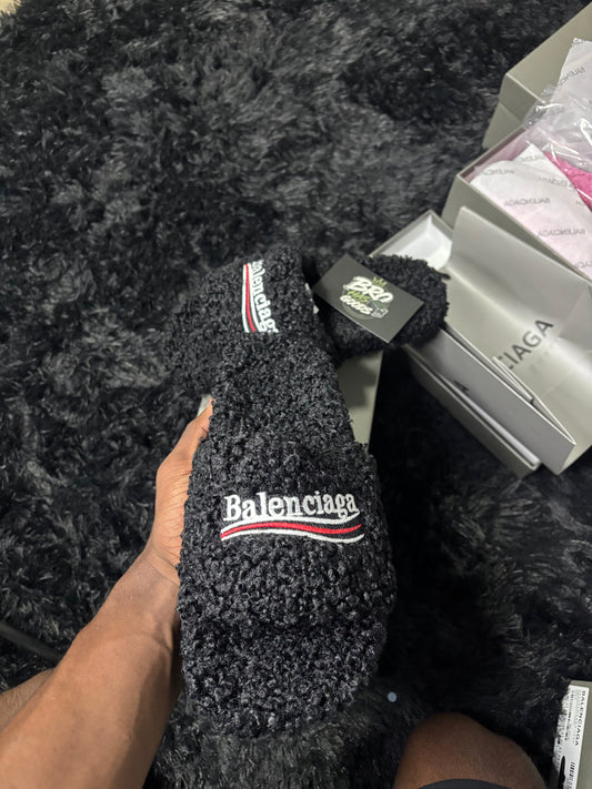 Balenci Slides (Black)