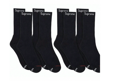 Supreme X hanes Socks (4 pairs)